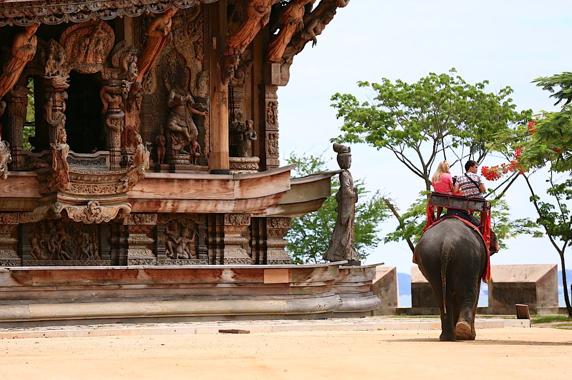 Sanctuary of Truth by elephant